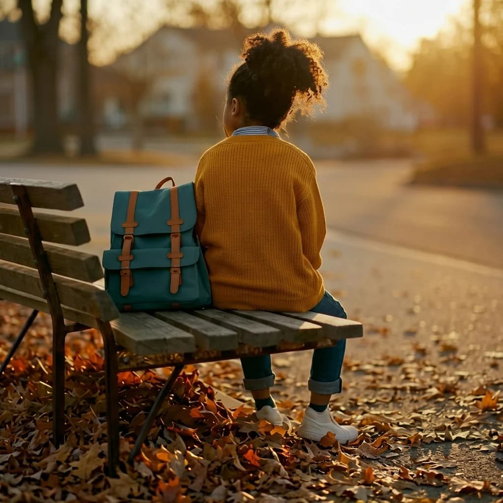 Child waiting for autism services