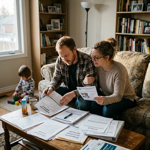 Young child during critical early intervention window for autism services in Ontario